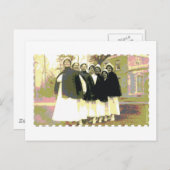 Nurse Lineup Postkarte (Vorne/Hinten)