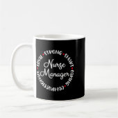 Nurse Manager Nurses Nursing Graduation Medical Lo Kaffeetasse (Links)