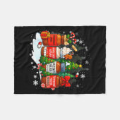 Nurse Medical Profol Ativan Haldo Christmas Health Fleecedecke (Vorderseite (Horizontal))