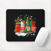 Nurse Medical Profol Ativan Haldo Christmas Health Mousepad (Mit Mouse)