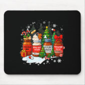 Nurse Medical Profol Ativan Haldo Christmas Health Mousepad (Vorne)