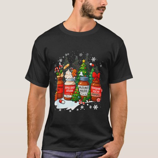 Nurse Medical Profol Ativan Haldo Christmas Health T-Shirt (Vorderseite)