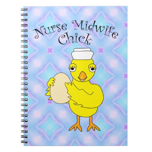 Nurse Midfrau Chick Notizblock (Vorderseite)