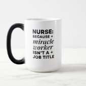 Nurse Miracle Worker-Tasse Verwandlungstasse (Links)