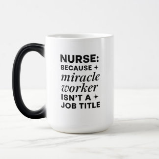 Nurse Miracle Worker-Tasse Verwandlungstasse