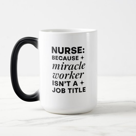 Nurse Miracle Worker-Tasse Verwandlungstasse (Links)