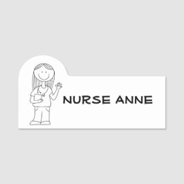 Nurse-Name-Tag Namensschild