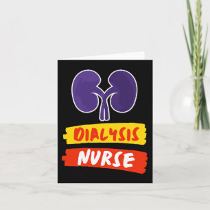 Nurse Nephrologie Nurse Dialyse Techniker 1 Karte
