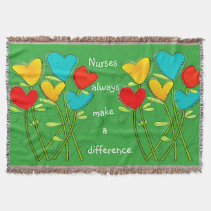 Nurse-Nickerchen-Deckeln machen einen Unterschied  Decke