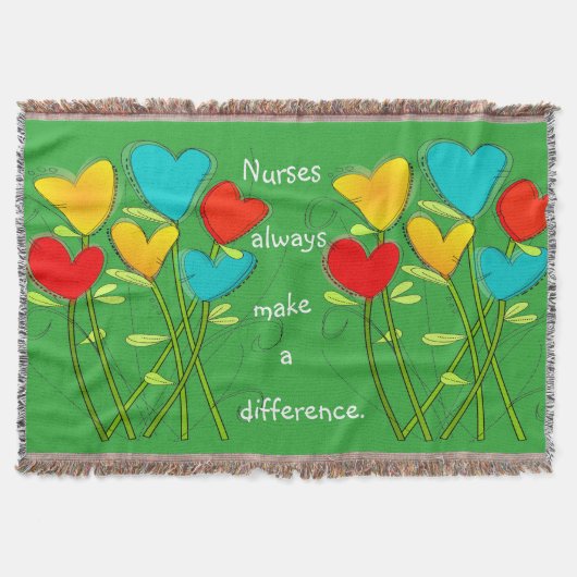 Nurse-Nickerchen-Deckeln machen einen Unterschied  Decke (Vorderseite)