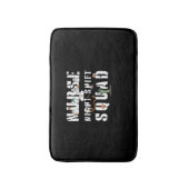 Nurse Night Shift Halloween Squad Classic T - Shir Badematte (Vorderseite Vertikal)