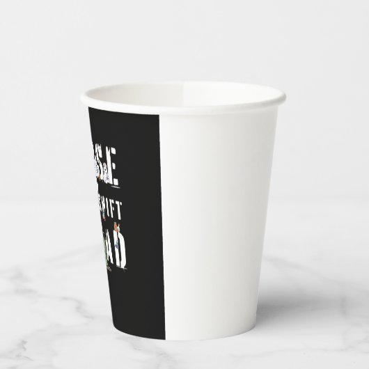 Nurse Night Shift Halloween Squad Classic T - Shir Pappbecher (Links)