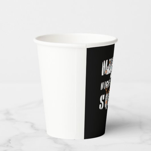 Nurse Night Shift Halloween Squad Classic T - Shir Pappbecher (Rechts)