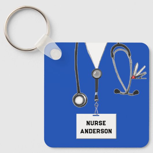 Nurse Novelty Geschenk Schlüsselanhänger (Vorderseite)