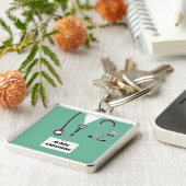 Nurse Novelty Geschenk Schlüsselanhänger (Seite)