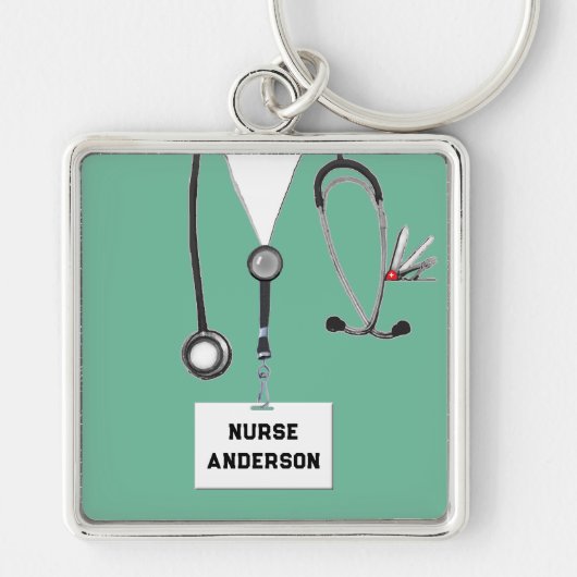 Nurse Novelty Geschenk Schlüsselanhänger (Vorne)