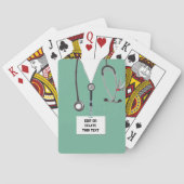 Nurse Novelty Geschenk Spielkarten (Rückseite)