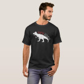 Nurse Nursaaurus Dinosaur Funny Nursing RN Geschen T-Shirt (Vorne ganz)
