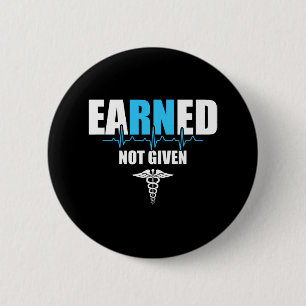 Nurse Nurse Practitioner Black Small Clic Fit Crew Button
