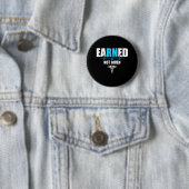 Nurse Nurse Practitioner Black Small Clic Fit Crew Button (Beispiel)