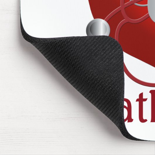Nurse Nurses Herz Custom Mousepad (Ecke)