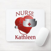 Nurse Nurses Herz Custom Mousepad (Mit Mouse)