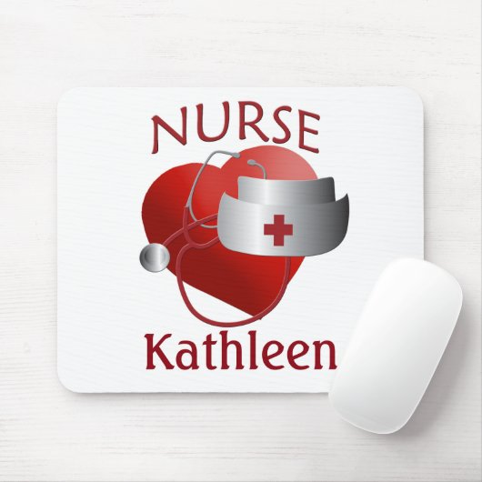 Nurse Nurses Herz Custom Mousepad (Mit Mouse)
