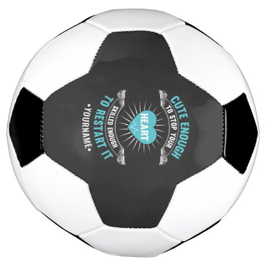 Nurse Nursing Funny Nurse Fußball (Gedreht)