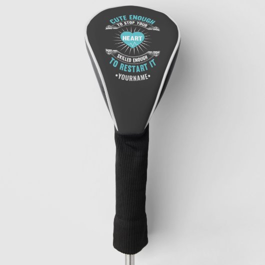 Nurse Nursing Funny Nurse Golf Headcover (Vorderseite)