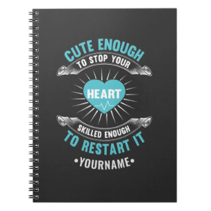 Nurse Nursing Funny Nurse Notizblock