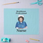 Nurse Nursing Healthcare Professional Seidenpapier (Basteln)