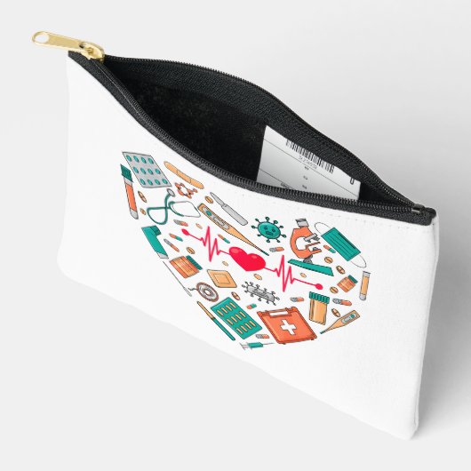 Nurse Nursing Heart Tool Zubehörtasche (Offen)