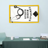 Nurse Nursing School Graduation Party Banner (Messeveranstaltung)