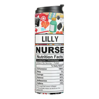 Nurse Nutrition Fakten Custom Thermosbecher