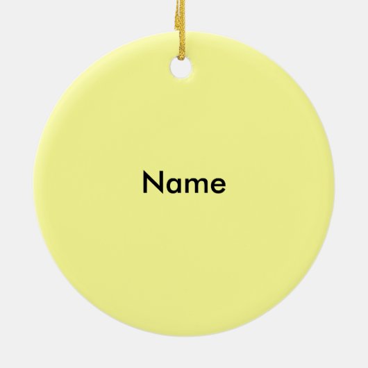 Nurse-Ornament Keramik Ornament (Hinten)