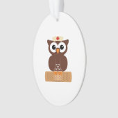 Nurse Owl (w/bandaid) Ornament (Vorderseite)