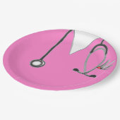 Nurse Party Pappteller (Schrägansicht)