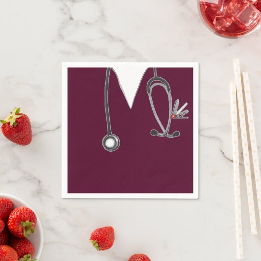 Nurse Party Serviette (Beispiel)