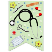 Nurse Party Wimpelkette (Zweite Fahne)
