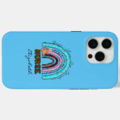 Nurse Peace Liebe Weihnachtsthema Rainbow Pastel Case-Mate iPhone Hülle (Rückseite (Horizontal))