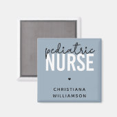 Nurse Peds Krankenpflege bei Kindern Magnet (Vorderseite/Rückseite)