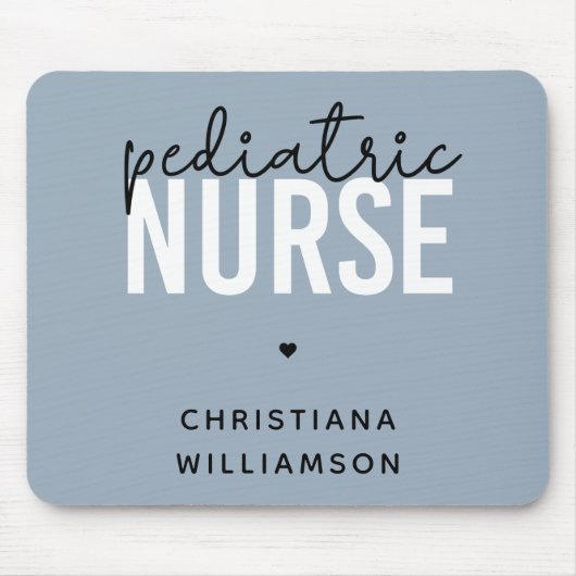 Nurse Peds Krankenpflege bei Kindern Mousepad (Vorne)