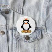 Nurse Penguin (ohne Bandaid) Button (Beispiel)