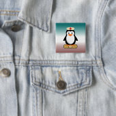 Nurse Penguin (ohne Bandaid) Button (Beispiel)
