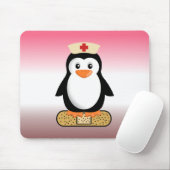 Nurse Penguin (ohne Bandaid) Mousepad (Mit Mouse)