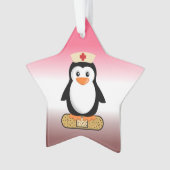 Nurse Penguin (ohne Bandaid) Ornament (Vorderseite)
