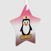 Nurse Penguin (ohne Bandaid) Ornament (Vorderseite)