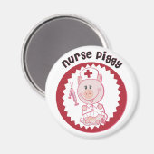 Nurse_Piggy Magnet (Vorderseite/Rückseite)