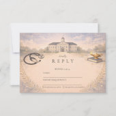 Nurse Pinning Ceremony Graduation RSVP Karte (Vorderseite)