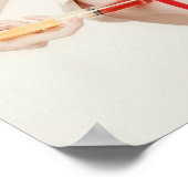 Nurse Pinup Poster (Ecke)